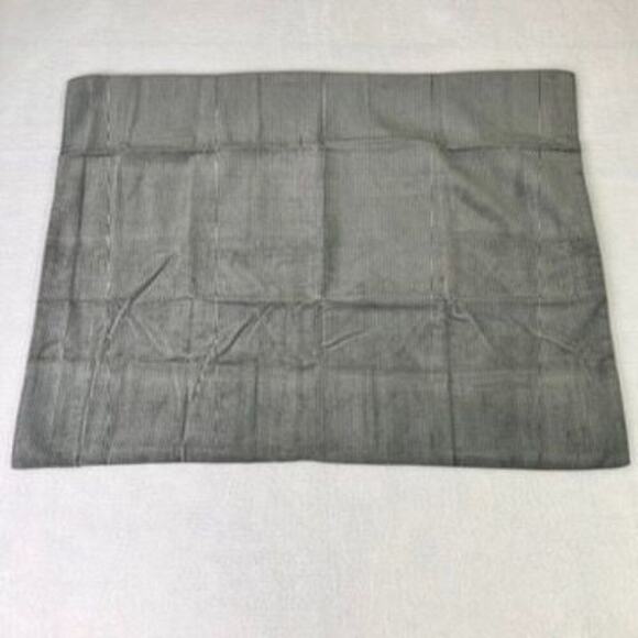 Pottery Barn PB Teen Standard Pillow Sham Corduroy Gray 3346 - Picture 1 of 7